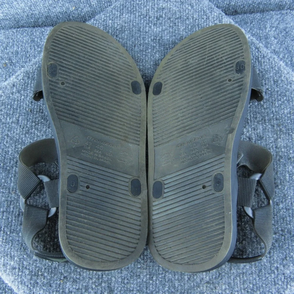 Ozark Trail Outdoor Equipment Men Sport Sandals Black Synthetic Hook & Loop Sz 9